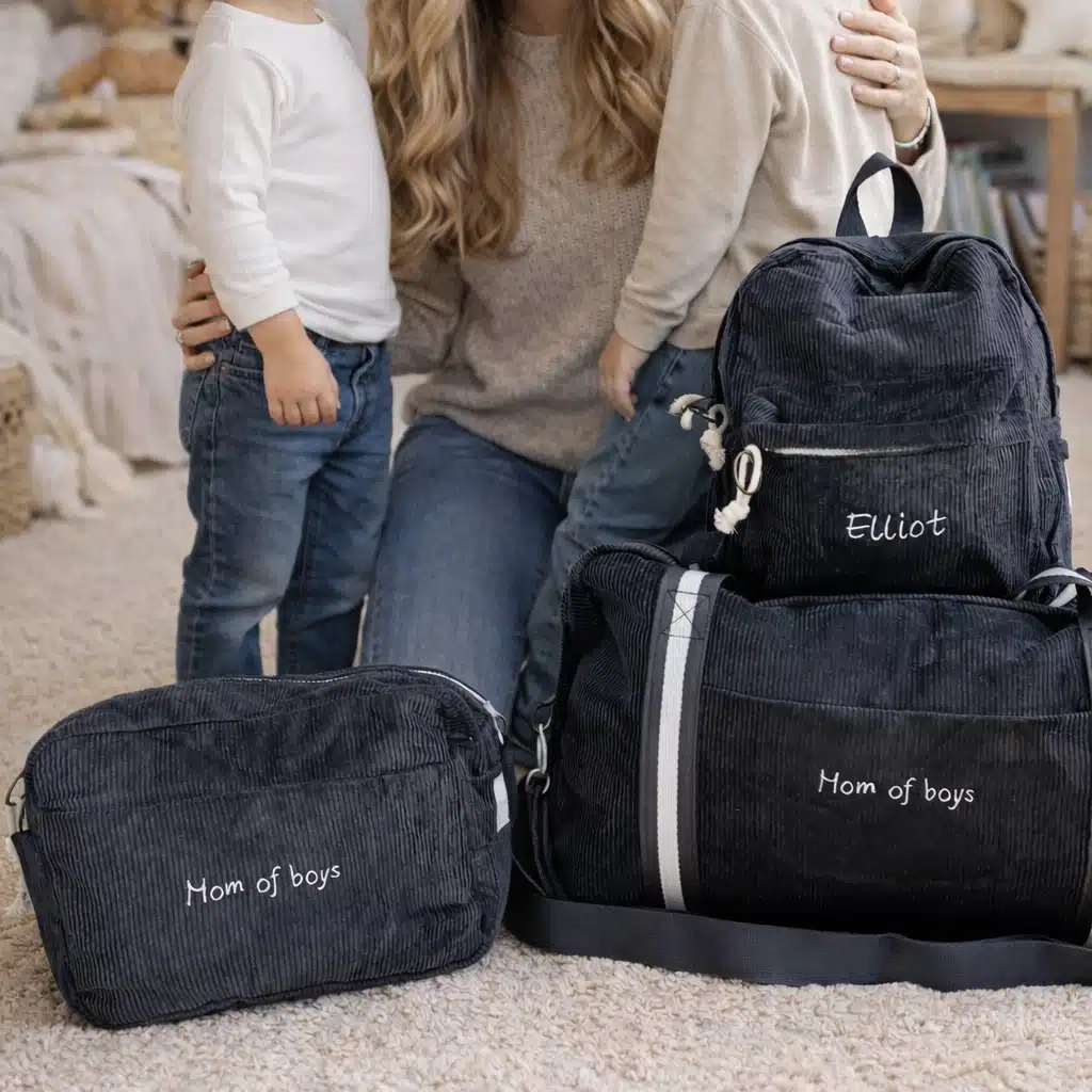 Sac à langer, trousse de toilette, sac kids personnalisés