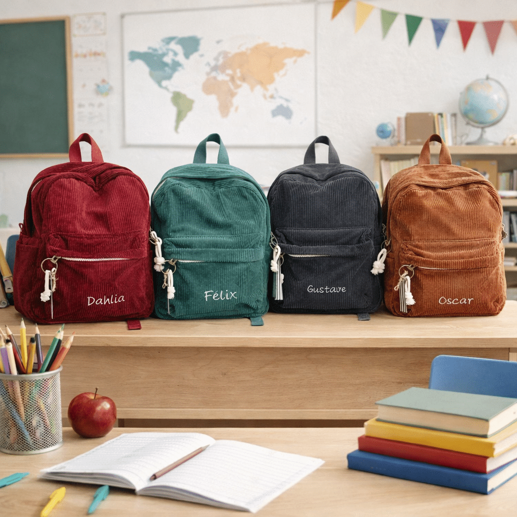 sacs école personnalisé
